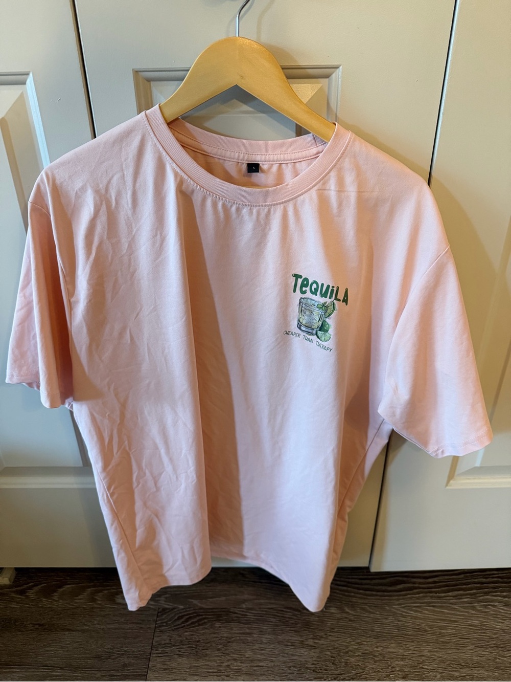 Tequila Graphic Tee in Light Pink - Picture 2 of 3